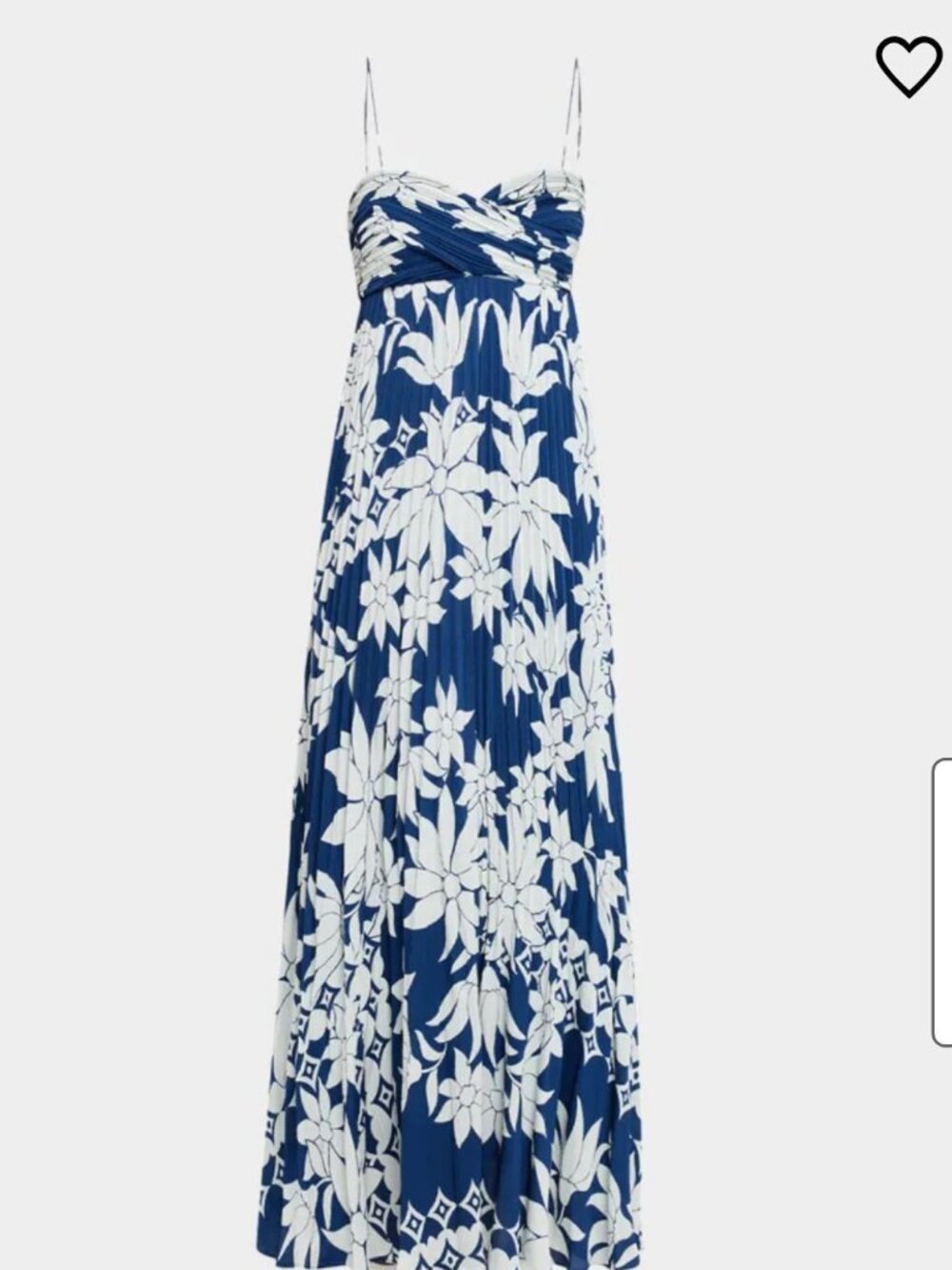 Ungaro Pleated Maxi Dress